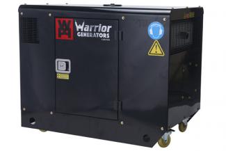 Warrior LDG12S 11kW single phase portable Diesel generator with electric start