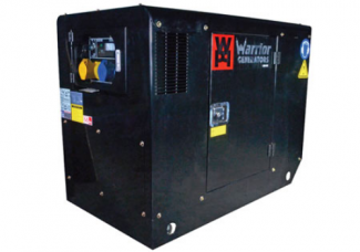 Warrior LDG12S 11kW single phase portable Diesel generator with electric start