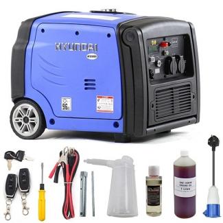 Hyundai HY3200SEi 3200W Portable Inverter Generator Remote start