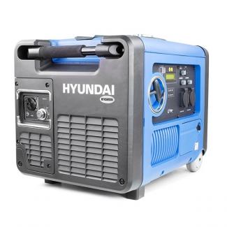 Hyundai HY4500SEI 230V Petrol Driven 4000W 4.0kW 5kVA Portable Silenced Generator