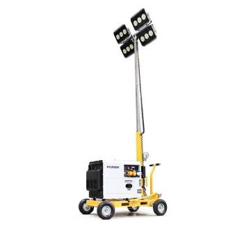 Evopower LT600-LED-D 600W LED Mobile Lighting Tower With DHY6000SE 5.2kW Diesel Generator