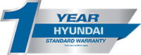 yundai 1yr 1 year standard warranty