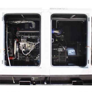Hyundai DHY28KSEm 1500rpm 34kVA Single Phase 230v Diesel standby Generator