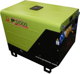 Pramac super silenced petrol generators Honda powered Electric start
