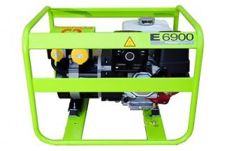 Pramac E6900 - 7.15kVA / 6.43kW Honda GX390 powered petrol generator Dual Voltage 230v / 110v