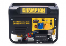 Champion CPG4000E1 3.5kW petrol Generator with electric start