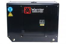 Warrior LDG12S3 415v 11kW three phase portable Diesel generator with electric start