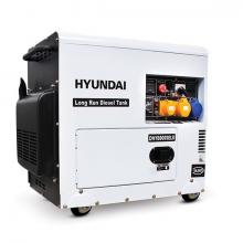Hyundai DHY8000SELR 7.5kVA 6kW Silenced Long Run Diesel Standby Generator