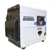 Hyundai DHY8000SELR-T 7.5kVA / 6kW Multi-phase - Single & 3-phase - Silenced Long Run Diesel Generator